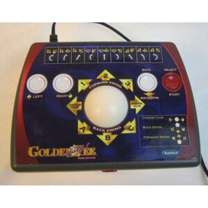 Radica 2005 Golden Tee Golf Home Edition Plug And Play TV Arcade Golf Game-Works